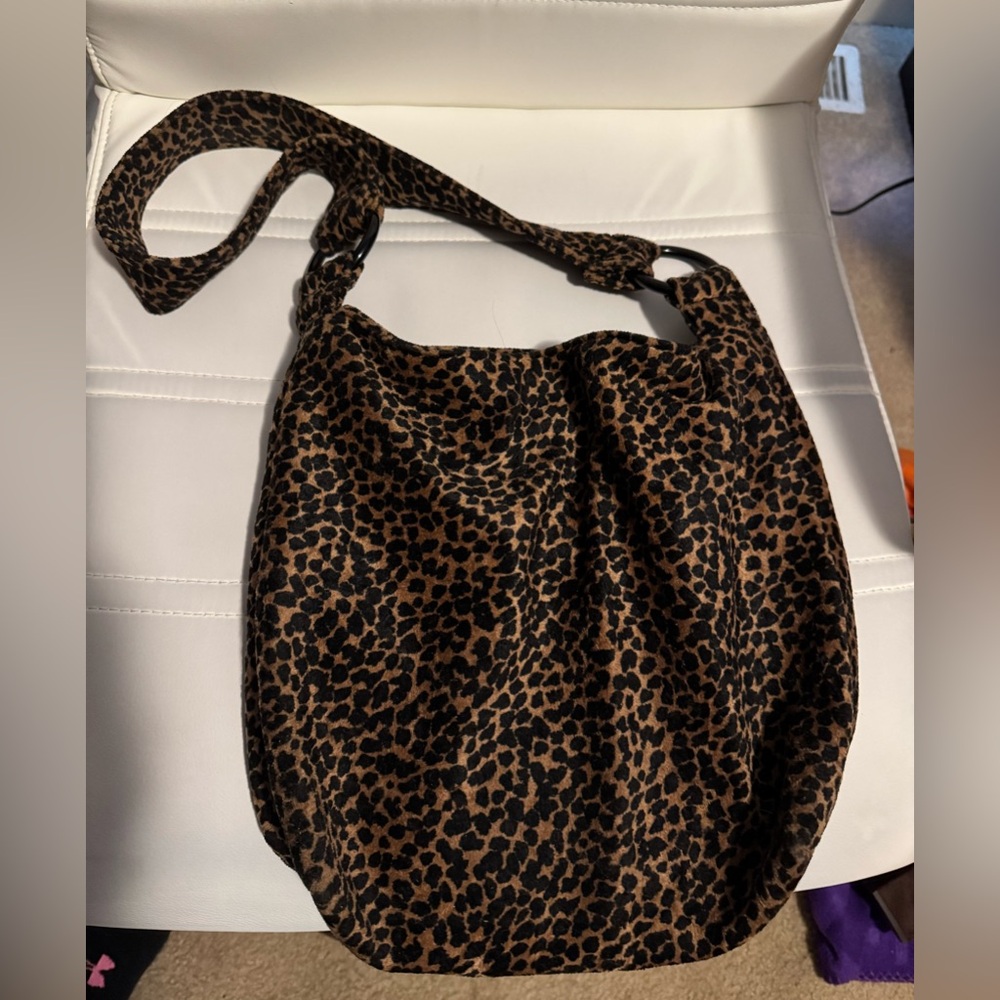 Saks Fifth Avenue Leopard print purse